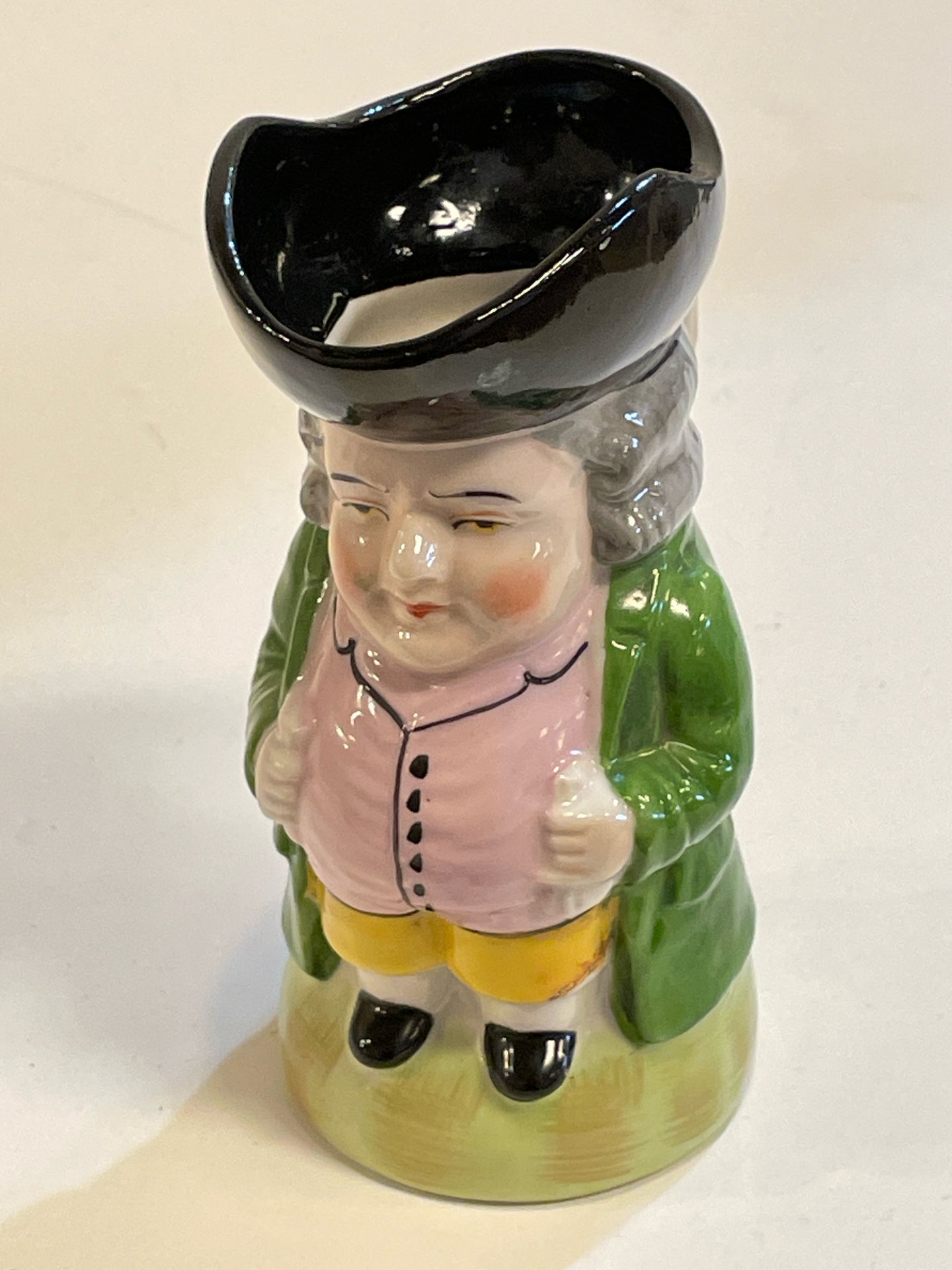 Colonial Man Ceramic Creamer