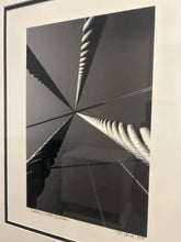 Load image into Gallery viewer, Framed Black &amp; White Photograph of Golden Gate Cables, signed
