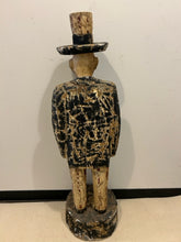 Load image into Gallery viewer, Vintage Carved Wood  Folk Art Uncle Sam Sculpture
