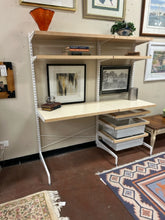 Load image into Gallery viewer, Elfa System Work Station Desk with Shelves &amp; Baskets
