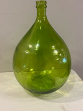 Load image into Gallery viewer, Green Glass Floor Vase
