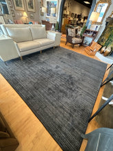 Load image into Gallery viewer, Gray/Blue Low Pile Area Rug
