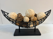 Load image into Gallery viewer, Metal Wire Boat with Decorative Balls
