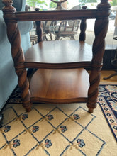 Load image into Gallery viewer, Jacobean British Gentry 3 Tier End Table from Thomasville
