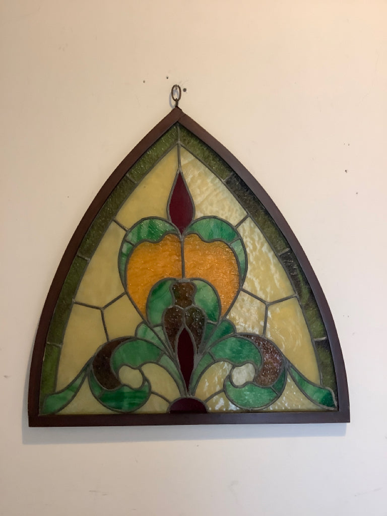 Arched Stained Glass  Window