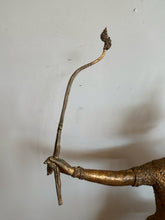 Load image into Gallery viewer, Vintage Gilt Bronze Thai Statue of Prince Phra Rama

