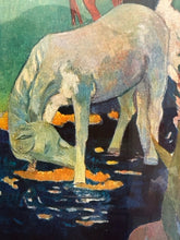 Load image into Gallery viewer, Framed Paul Gauguin Poster &quot;Le Cheval Blanc, 1898&quot;
