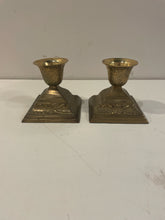 Load image into Gallery viewer, Pair of Brass Candleholders
