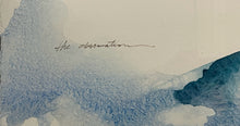Load image into Gallery viewer, Framed Original Watercolor &amp; Charcoal, "The Observation" by Todd Winters, signed
