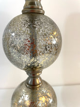 Load image into Gallery viewer, Mercury Glass Triple Sphere Table Lamp
