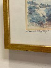 Load image into Gallery viewer, Watercolor of &quot;Warwick  Long Bay&quot;  Bermuda by Joan Forbes, signed
