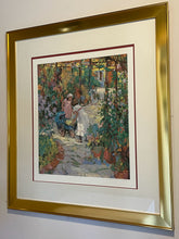 Load image into Gallery viewer, Framed Print &quot;Under the Vine&quot; by Sotiris-Corzo, signed &amp; numbered
