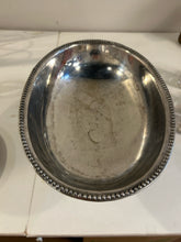 Load image into Gallery viewer, Silver Plated Pedestal Dolphin Bowl
