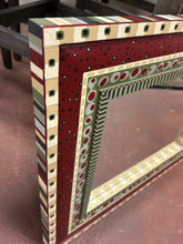 Load image into Gallery viewer, Decorative Wall Mirror with Mosaic Patterned Frame
