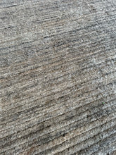 Load image into Gallery viewer, Grey &amp; Blue 100% Recycled PET Yarn Wrap Area Rug
