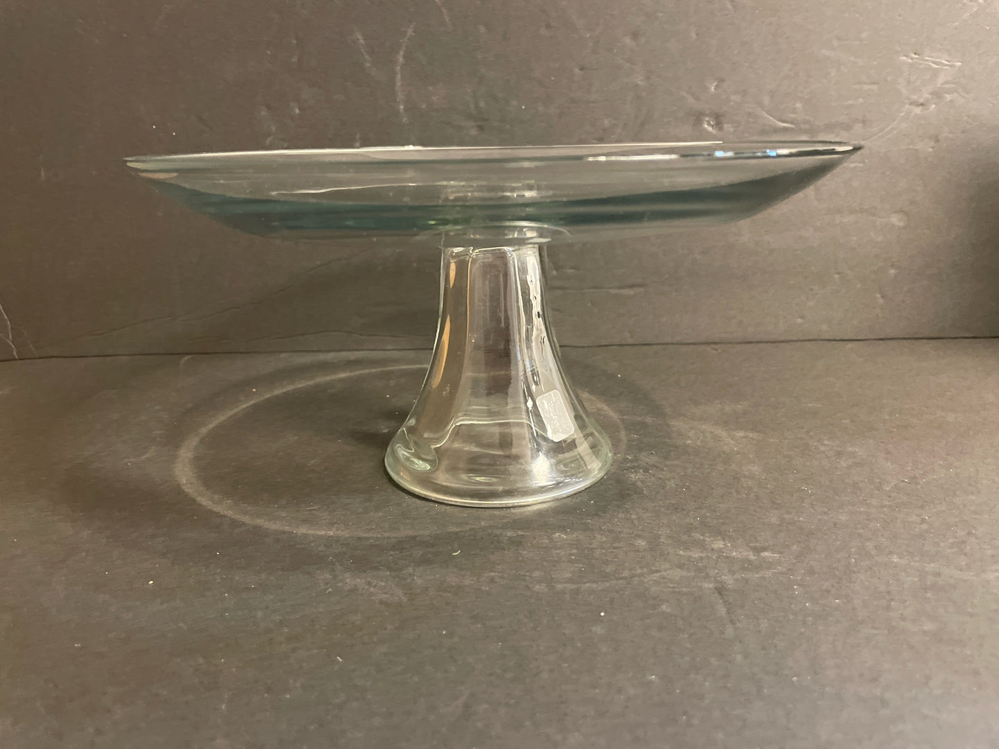 CGlass Pedestal Cake Plate