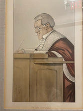 Load image into Gallery viewer, &quot;The Lord Chief Justice&quot; Caricature Vanity Fair 1887, Signed
