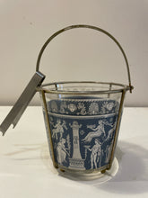 Load image into Gallery viewer, MCM Hellenic Greek Roman Ice Bucket with Tongs From Wedgewood
