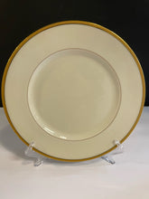 Load image into Gallery viewer, Twelve Vintage Tuxedo Dinner Plates with Gold Encrusted Trim from Lenox

