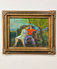 Load image into Gallery viewer, Original Oil "Truck Farm" by Gus Hunkele, signed
