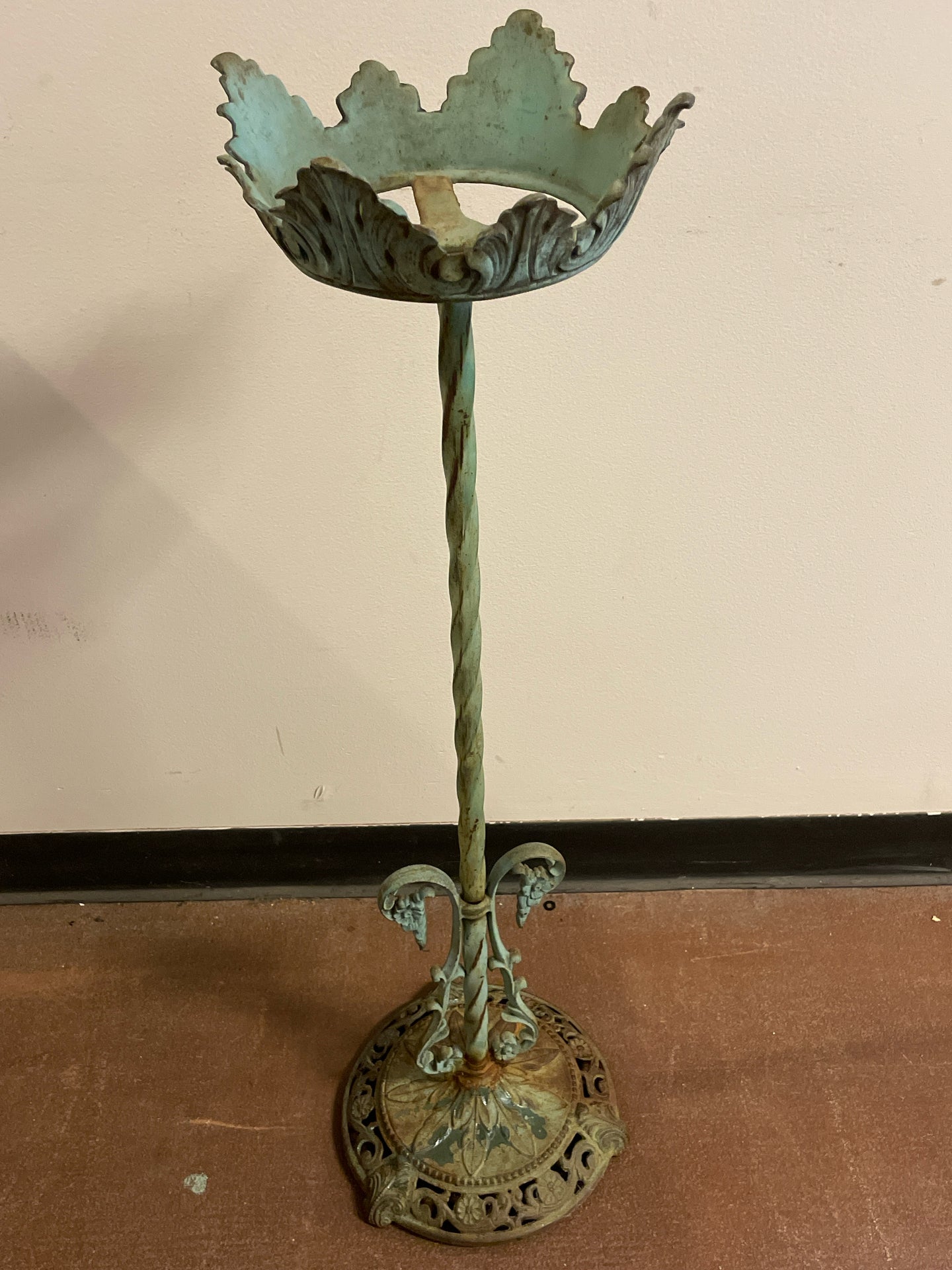 Vintage Cast Iron Plant Stand