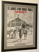 Load image into Gallery viewer, Framed Print &quot;St. James 3-Day Horse Trials&quot;

