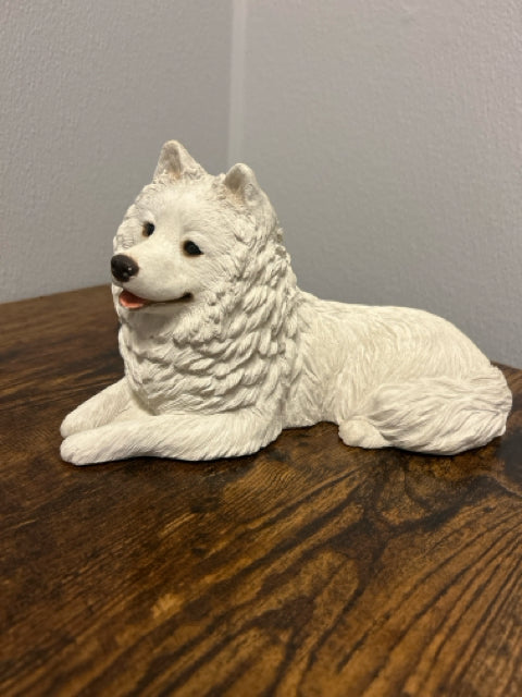 Samoyed Dog Figurine from Sandicast