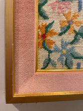 Load image into Gallery viewer, Framed Needlepoint Clock
