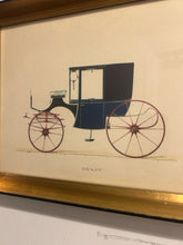 Load image into Gallery viewer, Framed Art Print of Historical Carriage &quot;Coupe 3/4, No. 37&quot;
