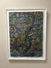 Load image into Gallery viewer, Colorful Abstract in White Frame
