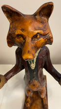 Load image into Gallery viewer, Vintage Fox Butler Candle Lamp
