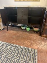 Load image into Gallery viewer, Marble Top Two  Door, Three Drawer Sideboard from Plunkett Furniture
