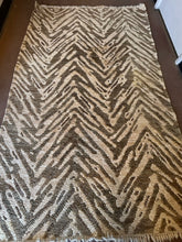 Load image into Gallery viewer, Contemporary Brown &amp; Cream Area Rug from CB2
