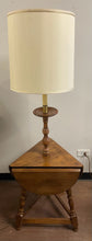 Load image into Gallery viewer, Vintage Drop Leaf Lamp Table
