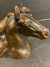 Load image into Gallery viewer, Bronze Horse Bust

