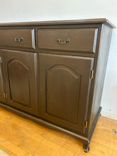 Load image into Gallery viewer, Custom Cherry Three Drawer, Two Cabinet Buffet

