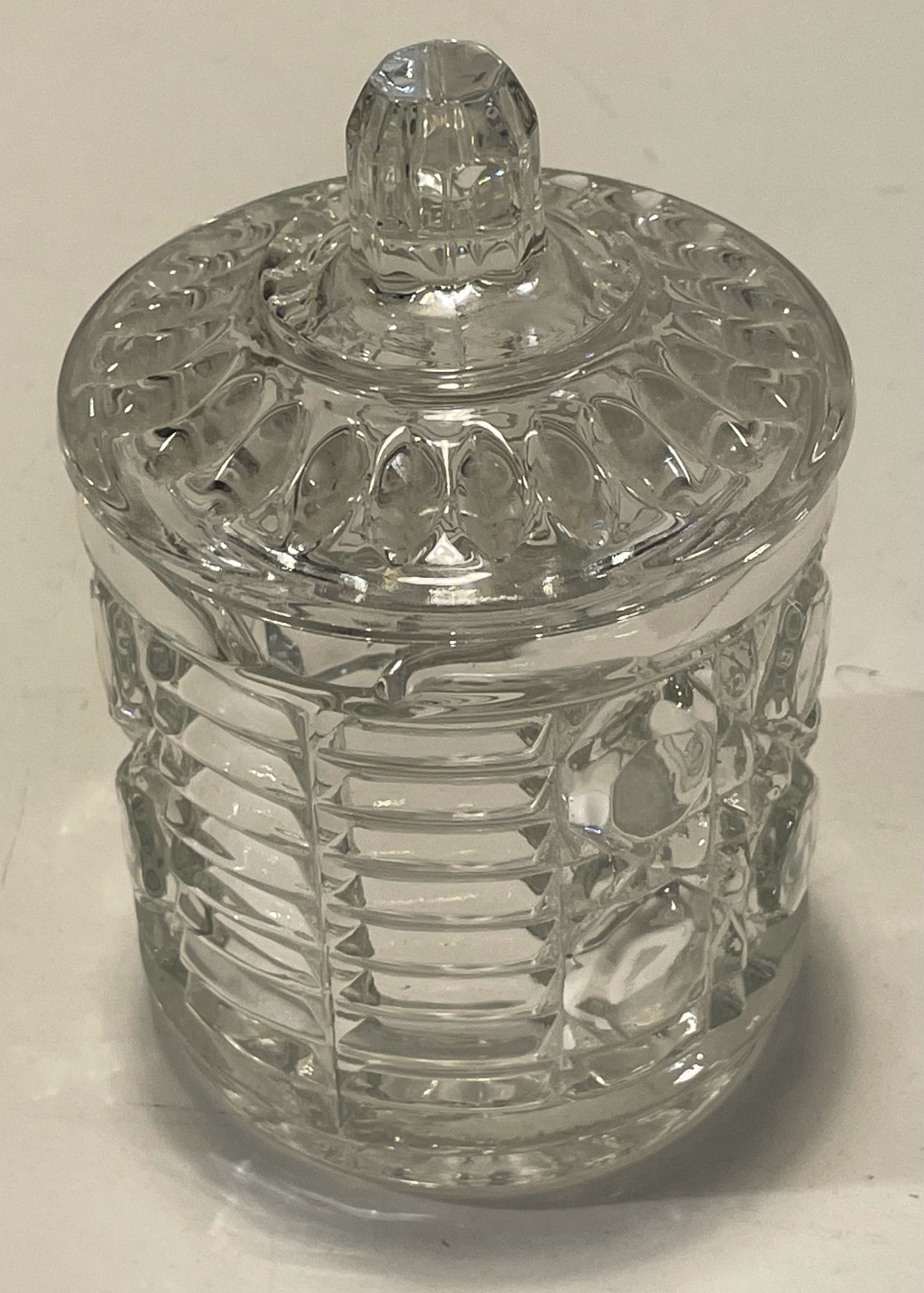Crystal Sugar Bowl