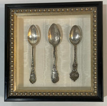 Load image into Gallery viewer, Framed Collection of Commemorative Chicago Spoons
