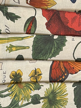 Load image into Gallery viewer, Six Botanical Dinner Napkins
