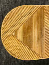 Load image into Gallery viewer, Studio Ellison Liza Oval Rattan Console Table
