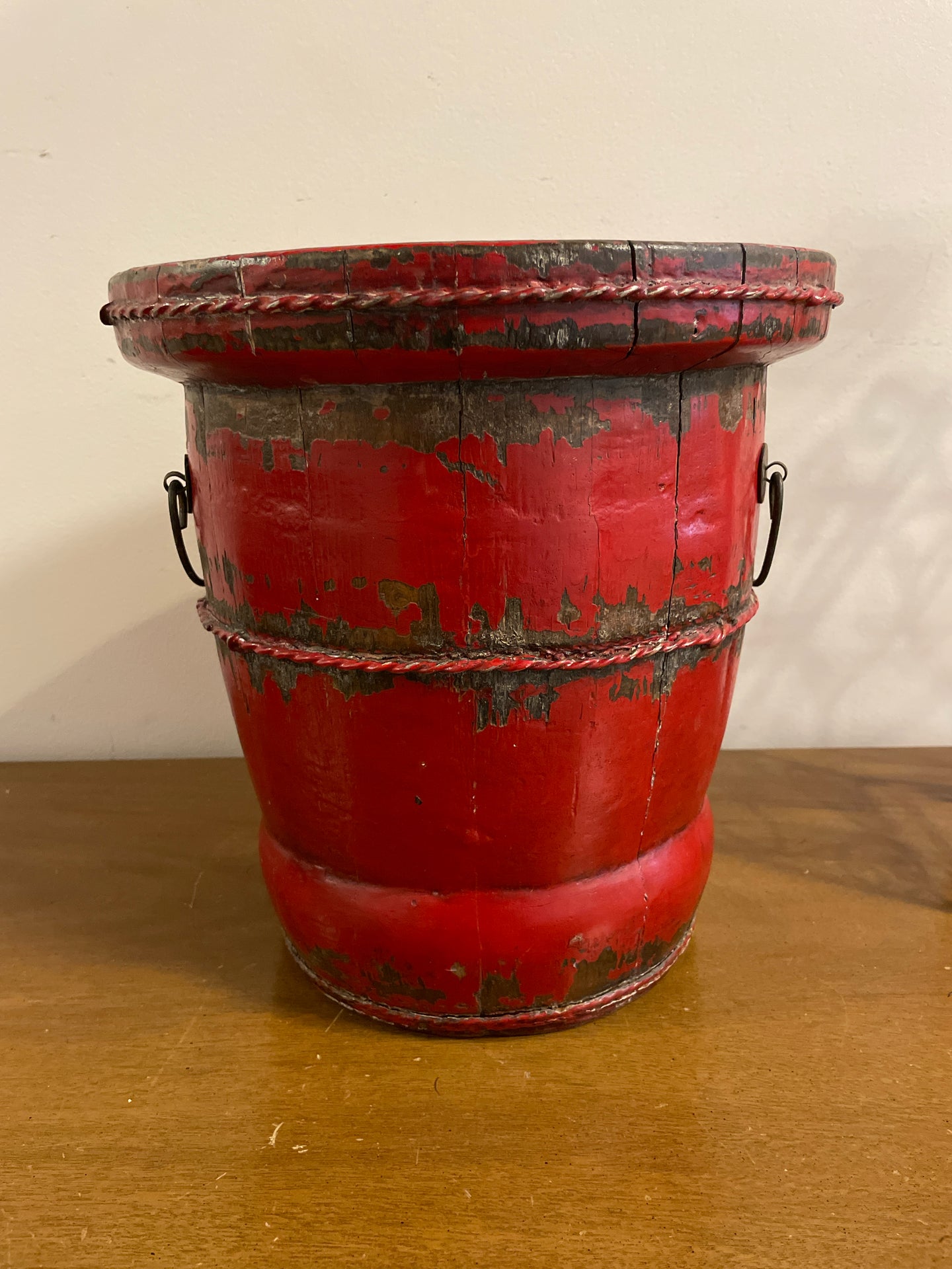 Vintage Artillery Gunpowder Bucket