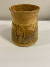 Load image into Gallery viewer, Brown Tone Pottery Planter/Vessel
