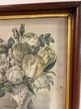 Load image into Gallery viewer, Vintage Hand Colored Lithograph &quot; Vases of Flowers&quot; from Currier &amp; Ives
