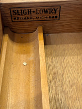 Load image into Gallery viewer, Vintage French Provincial Leather Top Secretary Writing Desk from Sligh-Lowry
