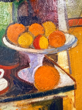 Load image into Gallery viewer, Original Oil "Still Life with Oranges" by James Hartman, signed
