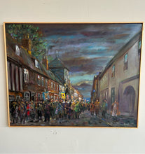 Load image into Gallery viewer, Original Oil on Canvas "Jamestown" by Czeslaw Jan Pyrgies, signed
