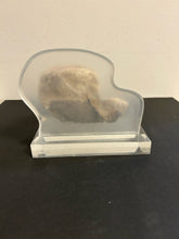 Load image into Gallery viewer, Pre-Columbian Antique Hand Carved Stone Effigy Bust on Lucite Base
