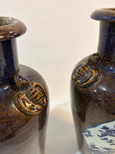 Load image into Gallery viewer, Pair of Urns with Chinoiserie Detailing and Decorative Turtle Figurines
