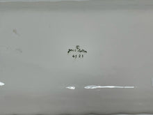 Load image into Gallery viewer, Set of 12 Vintage "Rustic Daisy"  Rectangular Luncheon Plates &amp; Cups with Serving Tray &amp;  Creamer from George Lefton
