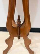 Load image into Gallery viewer, Victorian Parlor Table with Removable  Marble Top and Wood Base
